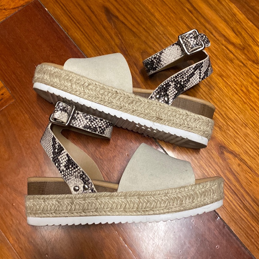 Worn once Espadrilles